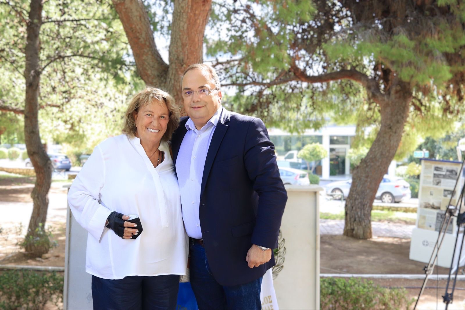 Με τον Γρηγόρη Κωνσταντέλλο